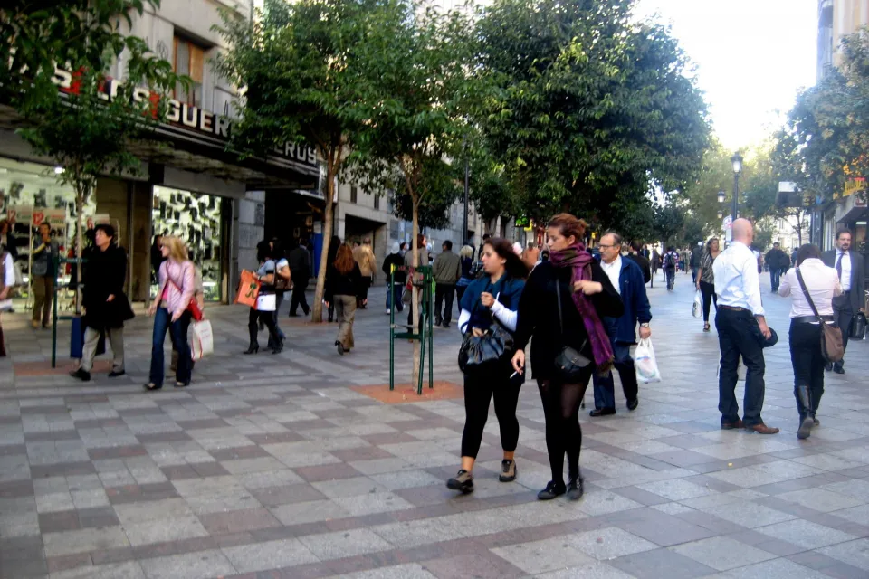 Madrid Pedestrian Street